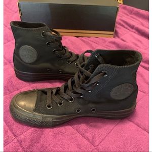 Converse all star monochrome high tops